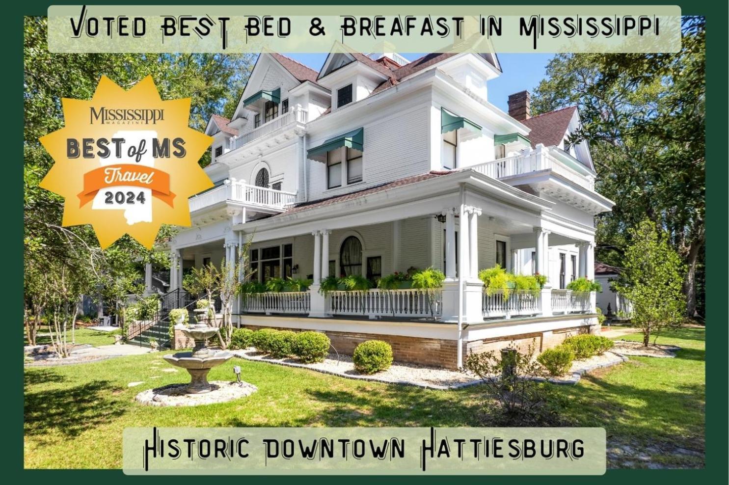 Ross Mansion Bed & Breakfast Hattiesburg Esterno foto